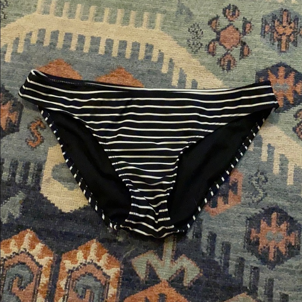 Stripped bikini bottoms